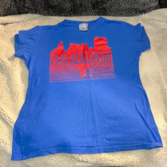 🎉4 for $20 MLB Genuine Merchandise Phillies Tee, Small - Picture 2 of 5